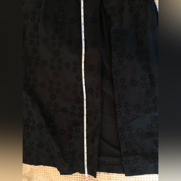 Hill House The Addie Dress size M Medium NWT Black Eyelet - Picture 13 of 16